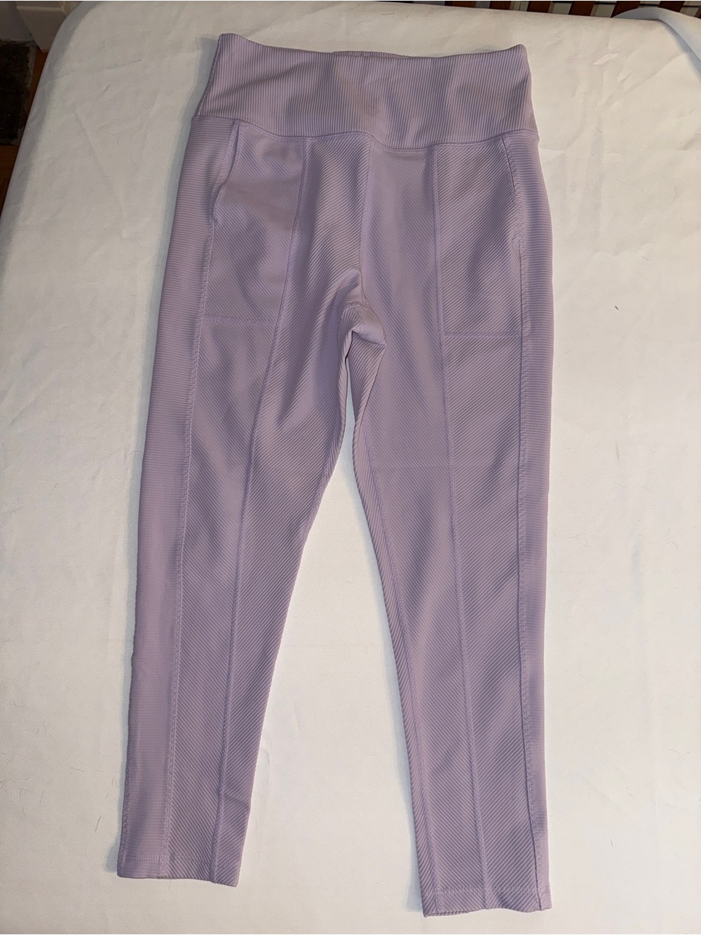 Free People Lilac High-Rise Track Leggings